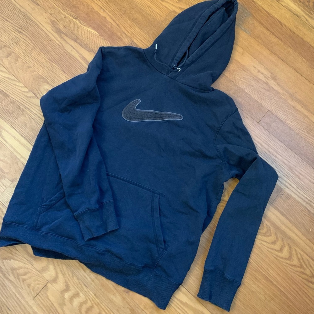 Fuzzy Swoosh Nike Sweatshirt